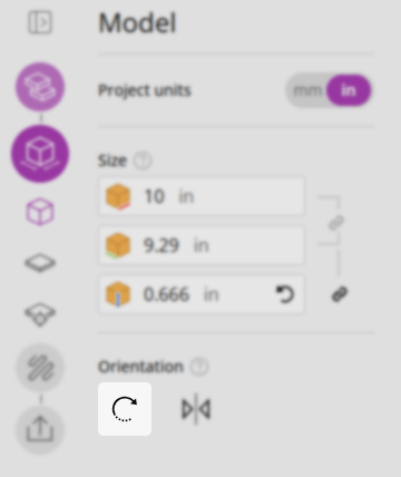 Orientation Rotate