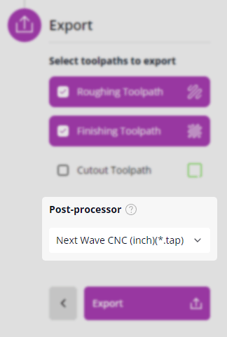 Select Post-processor